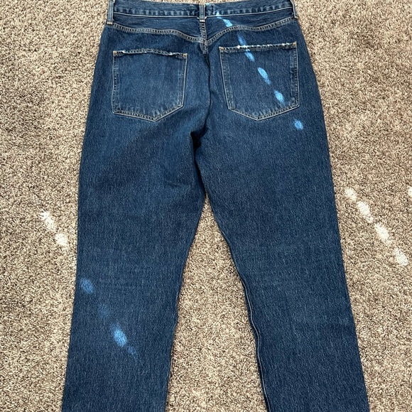 Agolde high rise straight jeans size 30 - Picture 4 of 4